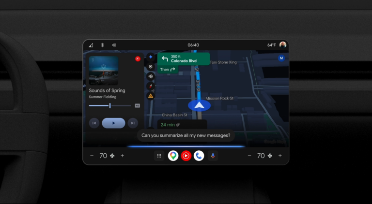 Google Gemini в автомобиле: теперь ваш помощник — это ИИ