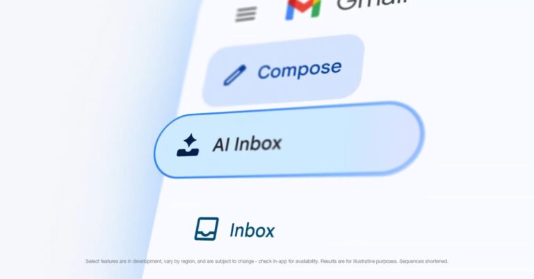Gmail тестирует ИИ-инбокс в мобильном приложении