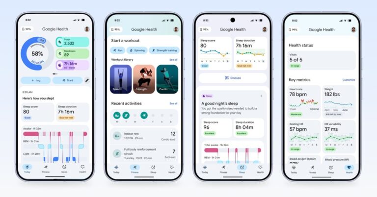 Google Health 5.0: новая виджет-панель для здоровья в Android